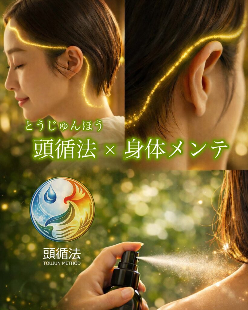 冷感で静め、温感でめぐらせる。頭循法に基づき、頭皮から首・肩・全身まで整えるプレミアム・ボタニカルトニック。