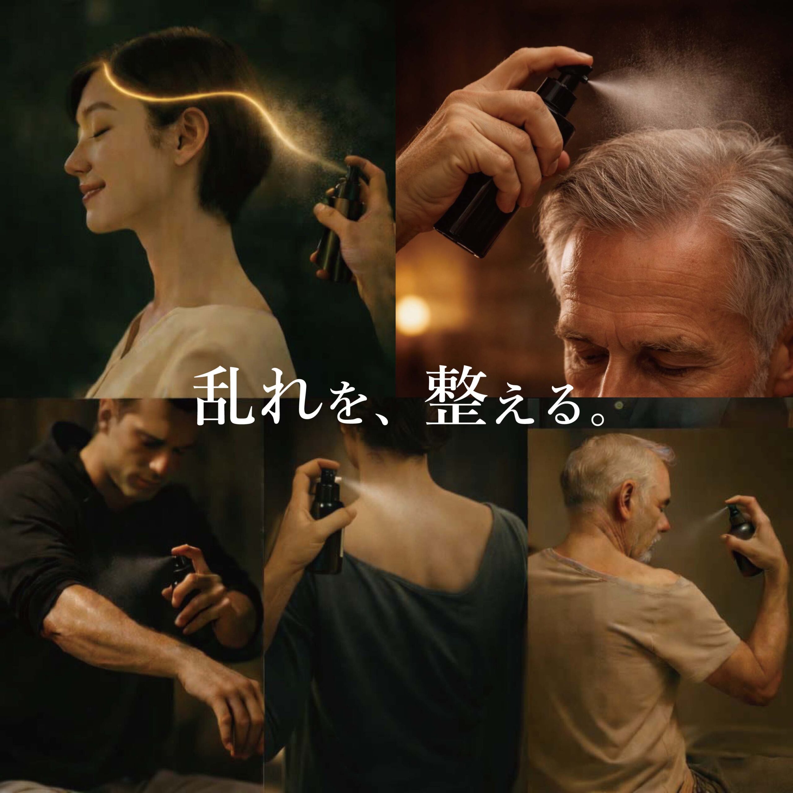 世代や性別を問わず使える草木とミライの天然植物ミスト